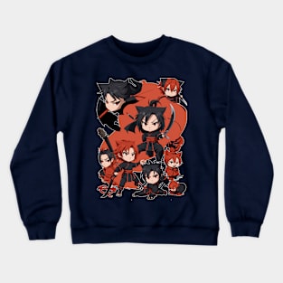 anime japan samurai Crewneck Sweatshirt